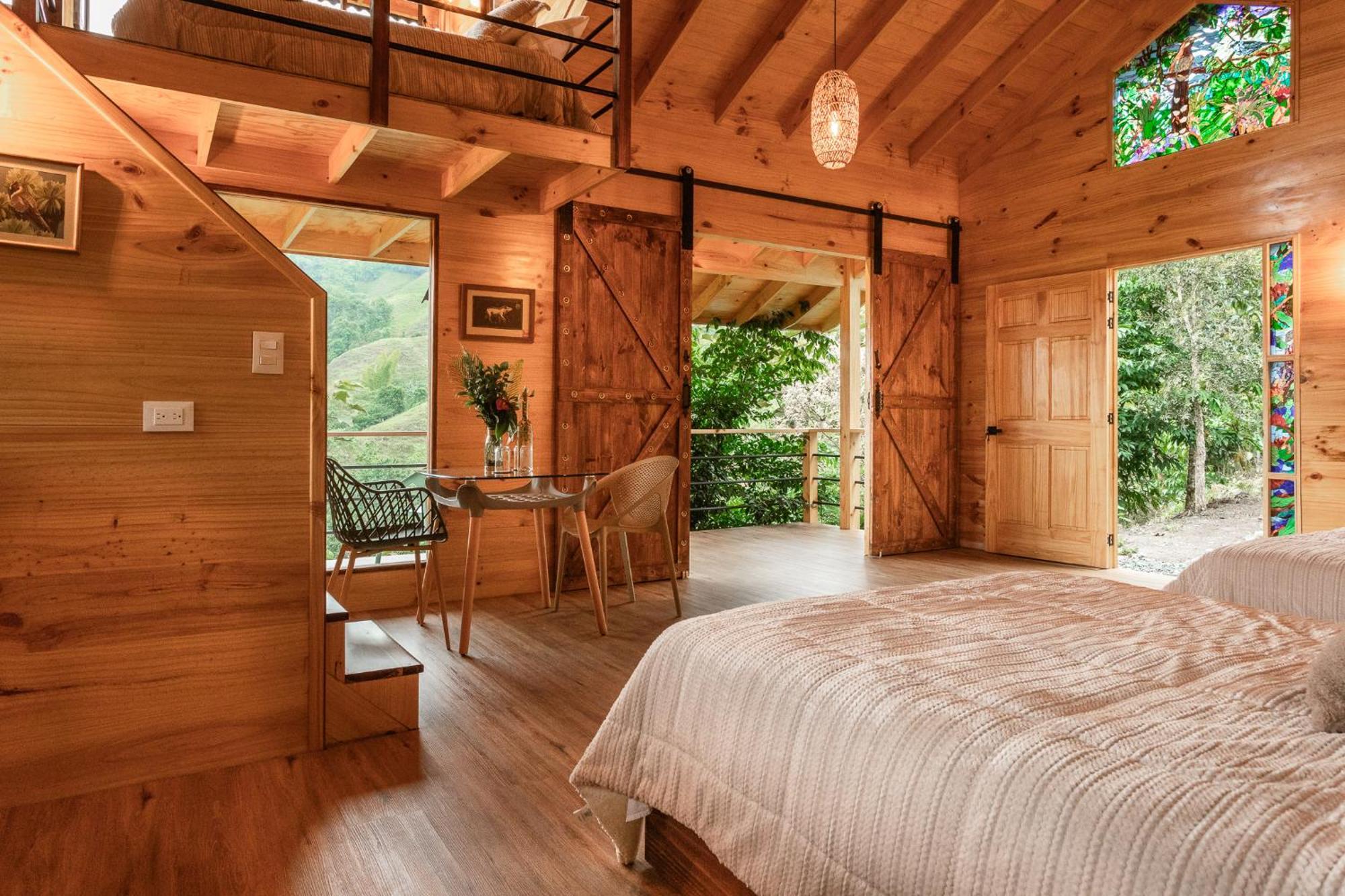 Tominejo Ecolodge - Casas En Los Arboles Neira 外观 照片