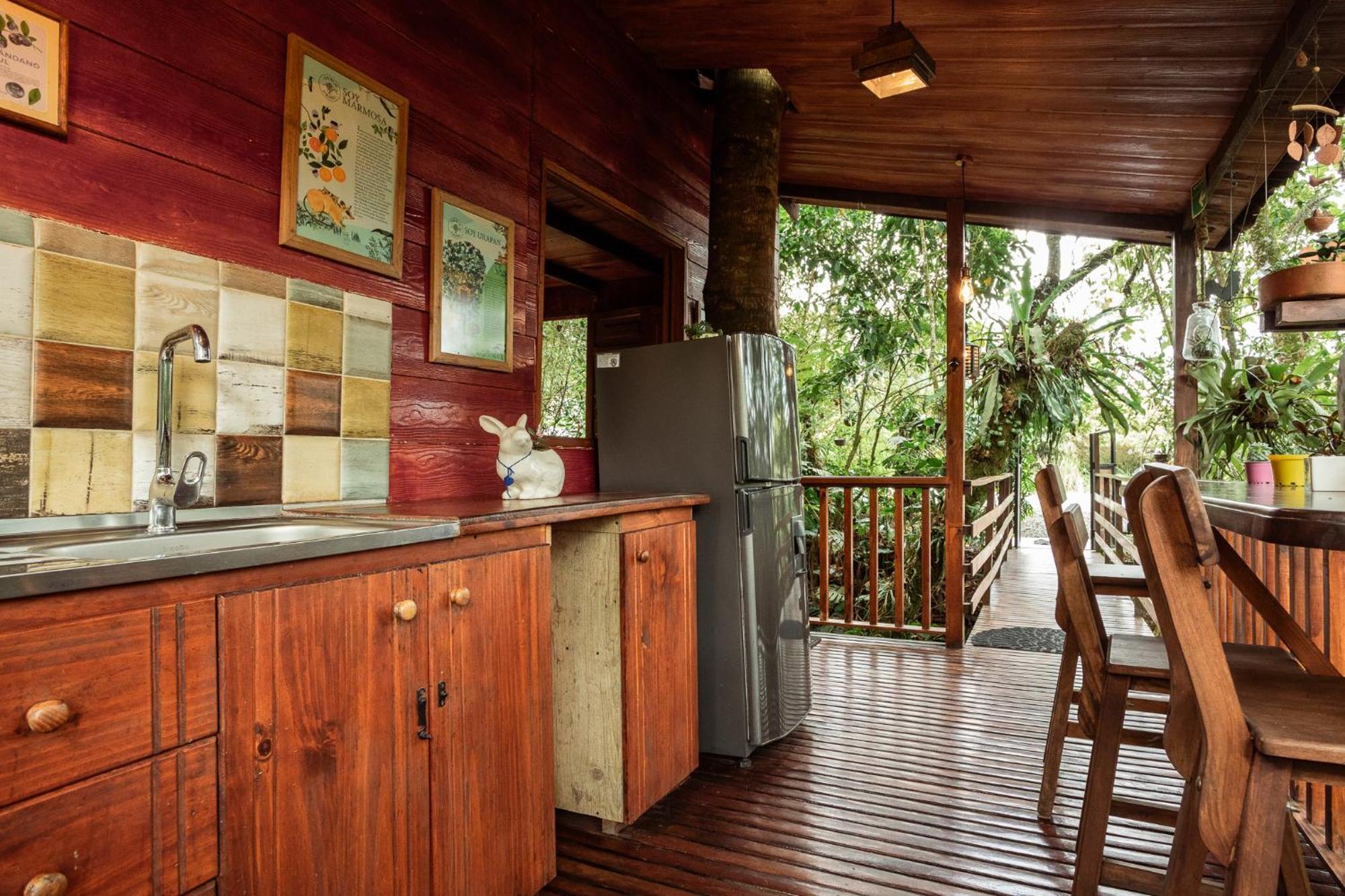 Tominejo Ecolodge - Casas En Los Arboles Neira 外观 照片
