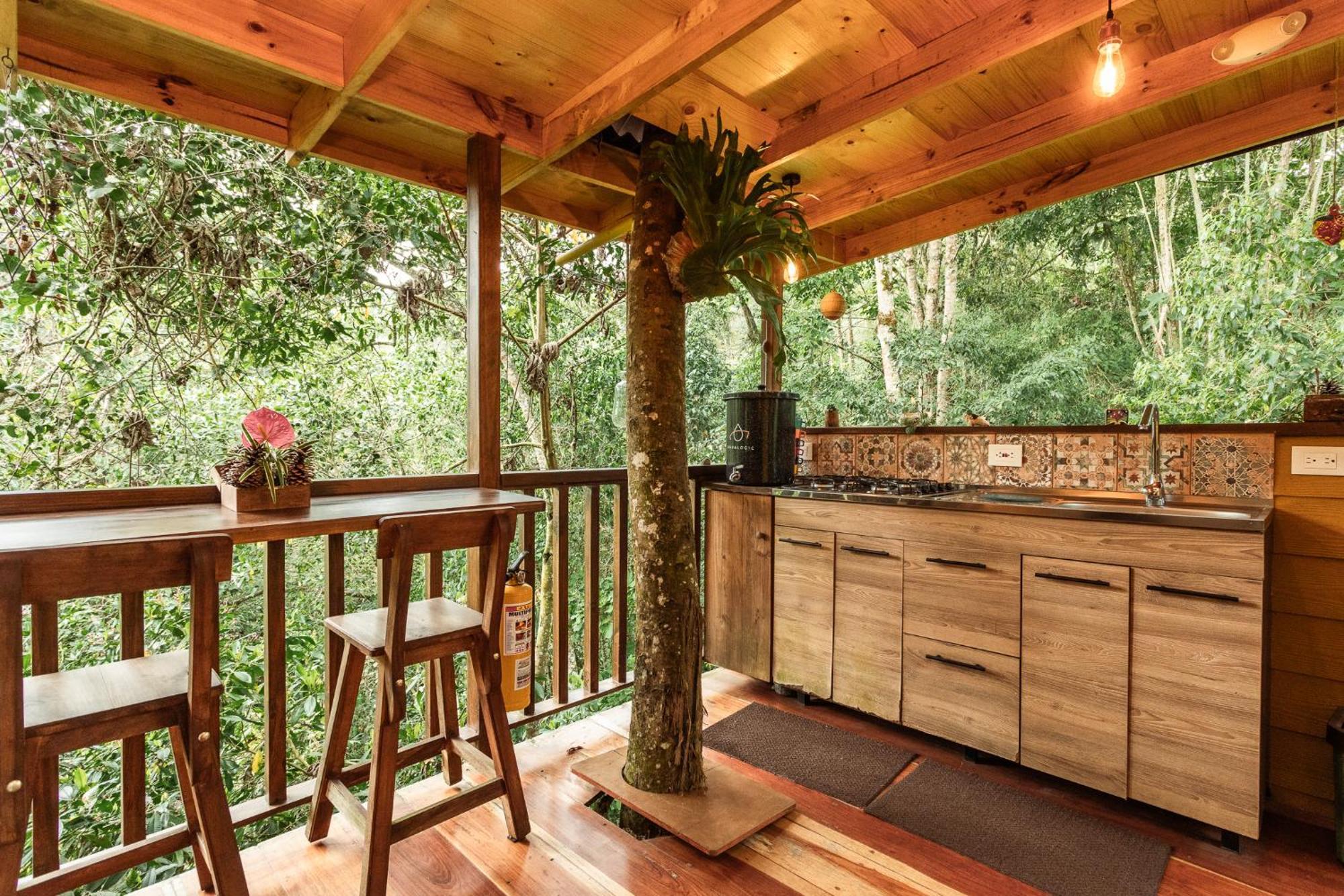 Tominejo Ecolodge - Casas En Los Arboles Neira 外观 照片